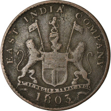 Moneta, INDIA - BRITANNICA, MADRAS PRESIDENCY, 5 Cash, 1 Falus, 1803, Soho Mint