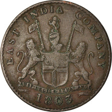 Moneta, INDIA - BRITANNICA, MADRAS PRESIDENCY, 5 Cash, 1 Falus, 1803, Soho Mint