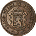 Münze, Luxemburg, William III, 5 Centimes, 1854, Utrecht, SS, Bronze, KM:22.1