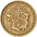 FRANCE, Mathieu, 10 Francs, 1975, KM #940, EF(40-45), Nickel-Brass, 26, Gadoury.