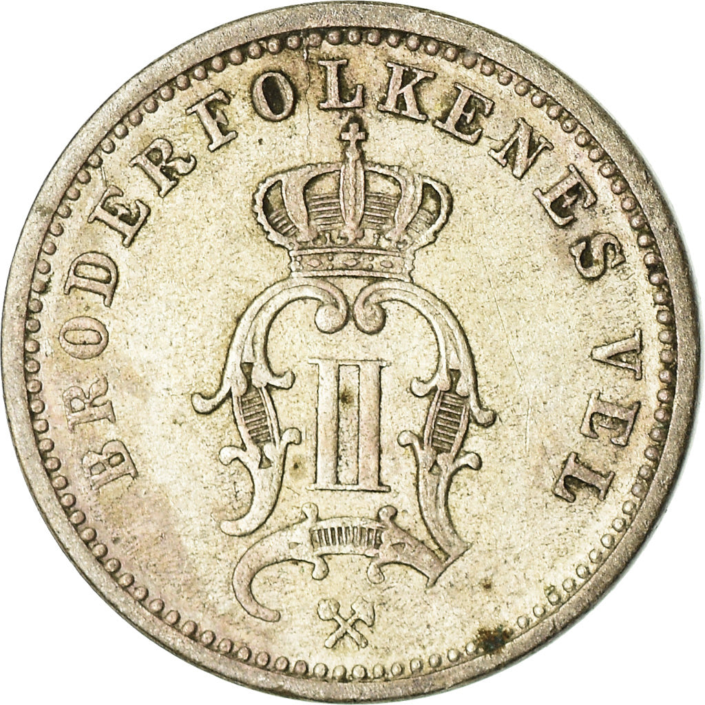 Moneta, Norvegia, 10 Öre, 1898, BB+, Argento, KM:350