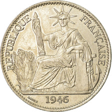 Moneta, INDOCINA FRANCESE, 50 Cents, 1946, Paris, SPL-, Rame-nichel, KM:31