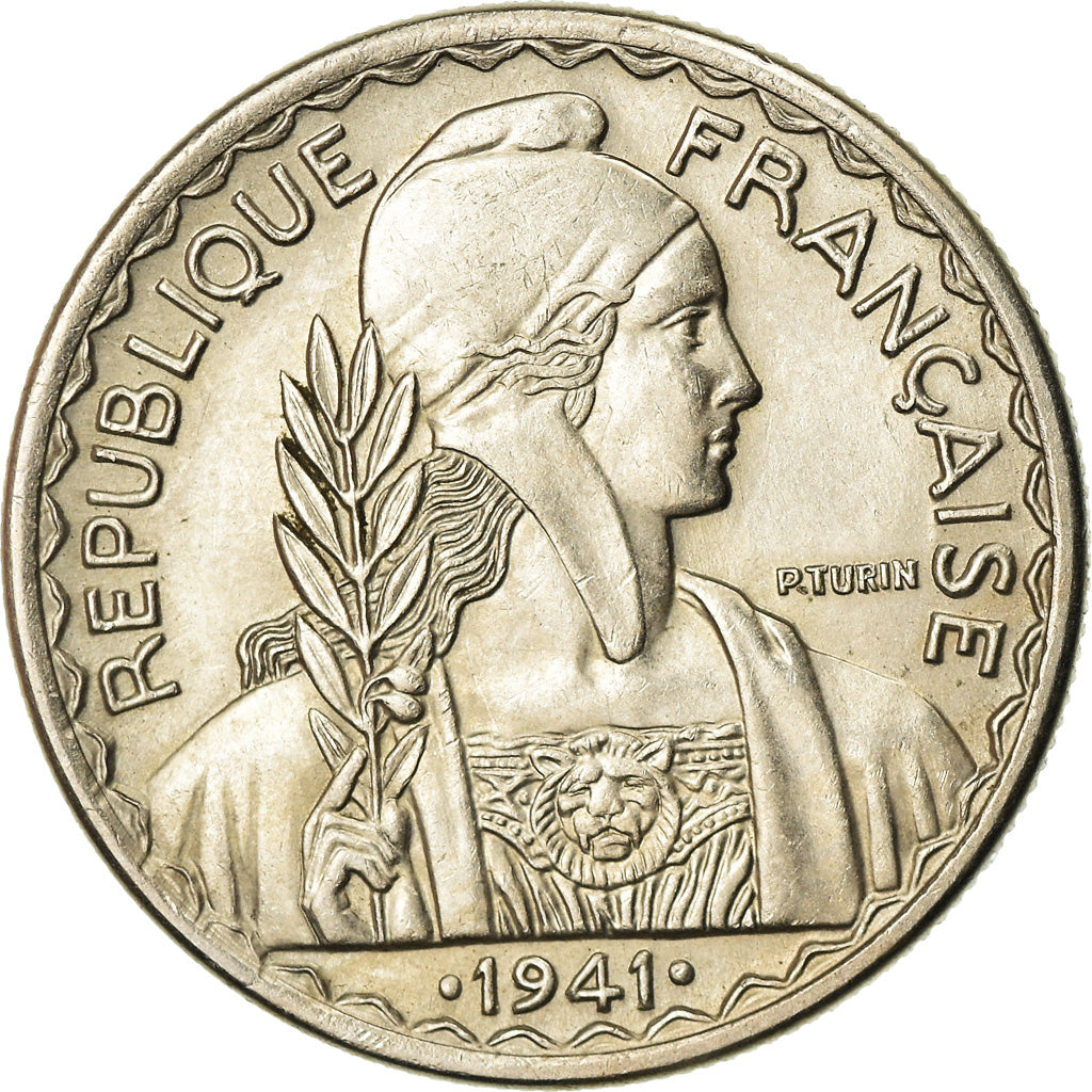 Monnaie, FRENCH INDO-CHINA, 20 Cents, 1941, San Francisco, USA, SUP+