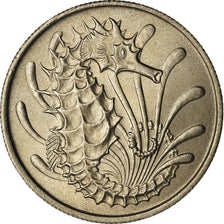 Moneta, Singapore, 10 Cents, 1967, Singapore Mint, SPL, Rame-nichel, KM:3
