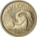 Moeda, Singapura, 5 Cents, 1967, Singapore Mint, MS(63), Cobre-níquel, KM:2