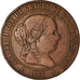 Coin, Spain, Isabel II, 5 Centimos, 1867, Madrid, VF(30-35), Copper, KM:635.1