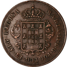 Moneta, MADEIRA ISLANDS, 10 Reis, 1842, BB, Rame