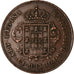 Moneta, MADEIRA ISLANDS, 10 Reis, 1842, BB, Rame