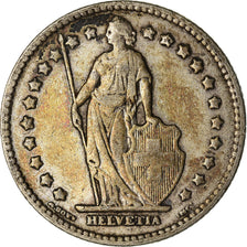 Moneta, Svizzera, Franc, 1906, Bern, MB+, Argento, KM:24