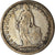 Moneta, Svizzera, Franc, 1909, Bern, MB+, Argento, KM:24