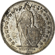 Münze, Schweiz, 1/2 Franc, 1929, Bern, SS, Silber, KM:23