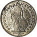 Münze, Schweiz, 1/2 Franc, 1929, Bern, SS, Silber, KM:23