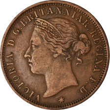 Moneta, Jersey, Victoria, 1/12 Shilling, 1888, BB, Bronzo, KM:8
