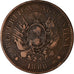 Moneta, Argentina, 2 Centavos, 1888, BB, Bronzo, KM:33