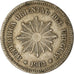 Moneta, Uruguay, 5 Centesimos, 1901, Uruguay Mint, Paris, Berlin, Vienna, BB