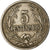 Moneda, Uruguay, 5 Centesimos, 1901, Uruguay Mint, Paris, Berlin, Vienna, MBC