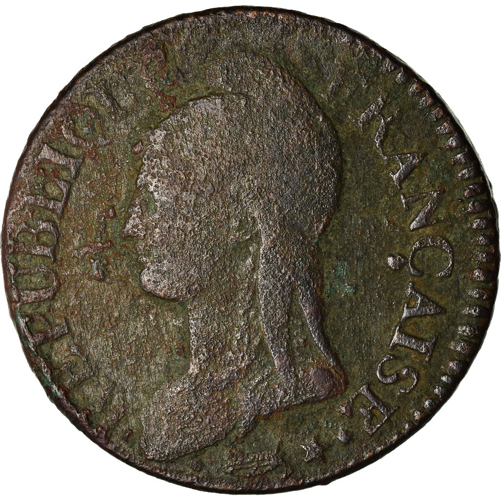 Moneta, Francja, Dupré, 5 Centimes, AN 5, Orléans, VF(20-25), Bronze