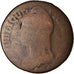Moneta, Francja, Dupré, 5 Centimes, AN 7, Paris, VG(8-10), Bronze, KM:640.1
