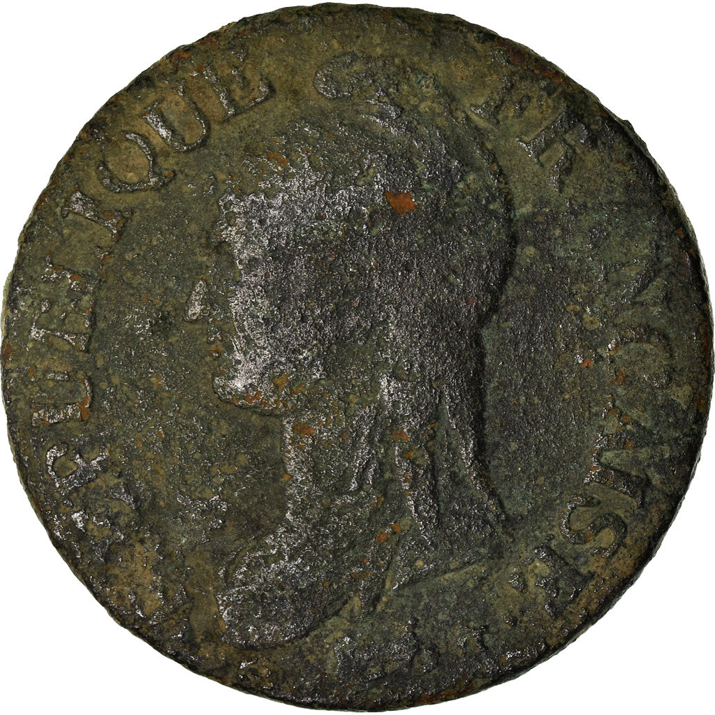 Monnaie, France, Dupré, 5 Centimes, AN 8, Paris, B+, Bronze, Gadoury:126a