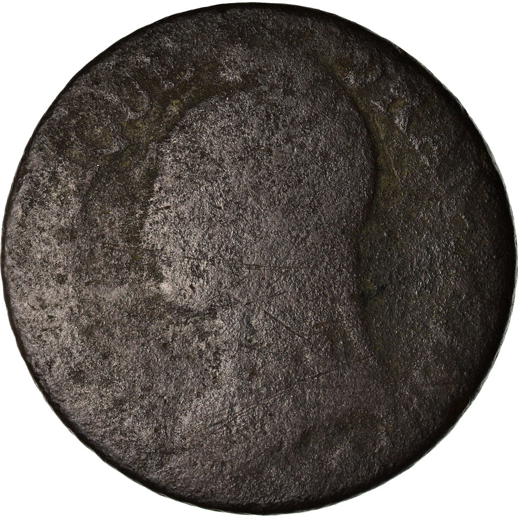 Coin, France, 5 Centimes, AN 7/5, Paris, rooster / cornucopia, F(12-15), Copper