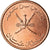 Moneda, Omán, Qabus bin Sa'id, 5 Baisa, 2013, British Royal Mint, SC, Cobre -