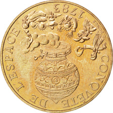 FRANCE, La conquête, 10 Francs, 1983, KM #952, MS(60-62), Nickel-Bronze, 26, G..
