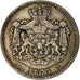 Romania, Carol I, Leu, 1874, Bucarest, EF(40-45), Silver, KM:10