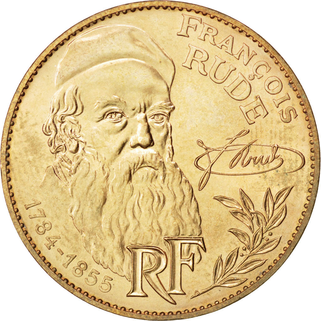 Vème République, 10 Francs François Rude 1984, tranche A, KM 954