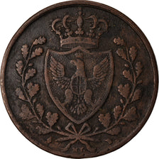 Moneda, Estados italianos, SARDINIA, Carlo Felice, 5 Centesimi, 1826, Torino