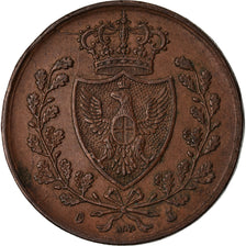Coin, ITALIAN STATES, SARDINIA, Carlo Felice, 5 Centesimi, 1826, Genoa