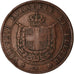 Coin, ITALIAN STATES, TUSCANY, Provisional Government, 5 Centesimi, 1859