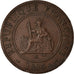 Coin, FRENCH INDO-CHINA, Cent, 1885, Paris, EF(40-45), Bronze, KM:1, Lecompte:37