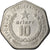 Moeda, Madagáscar, 10 Ariary, 1992, Royal Canadian Mint, EF(40-45), Aço