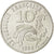 Moneta, Francja, Jimenez, 10 Francs, 1986, MS(63), Nikiel, KM:959, Gadoury:824