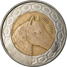 Coin, Algeria, 100 Dinars, 1993, Algiers, VF(30-35), Bi-Metallic, KM:132