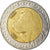 Moneda, Algeria, 20 Dinars, 1996, Algiers, BC+, Bimetálico, KM:125