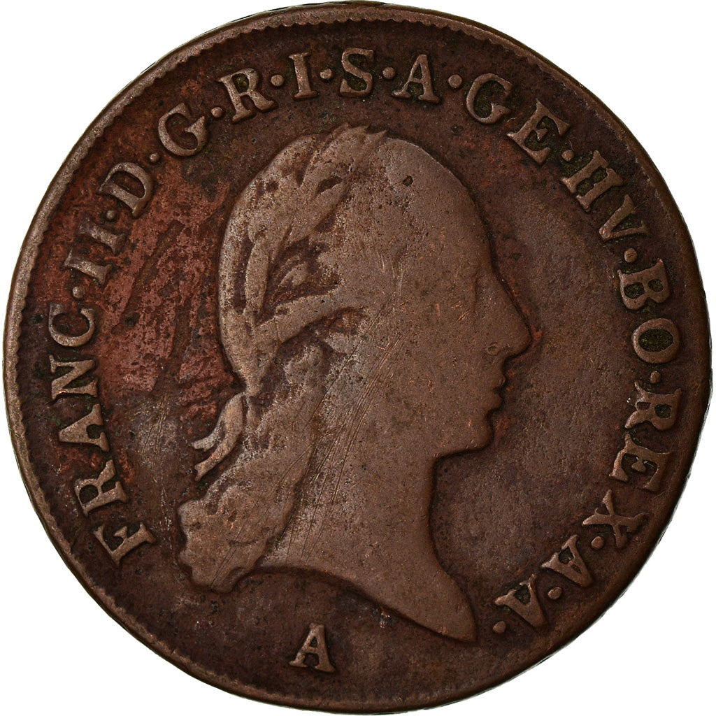 Monnaie, Autriche, Franz II (I), Kreuzer, 1800, Vienne, TB+, Billon, KM:2111