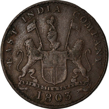 Monnaie, INDIA-BRITISH, MADRAS PRESIDENCY, 5 Cash, 1 Falus, 1803, Soho Mint