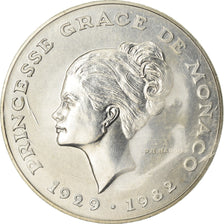 Münze, Monaco, Grace de Monaco, 10 Francs, 1982, Pessac, ESSAI, STGL, Silber