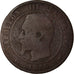Moneda, Francia, Napoleon III, Napoléon III, 10 Centimes, 1856, Paris, BC+