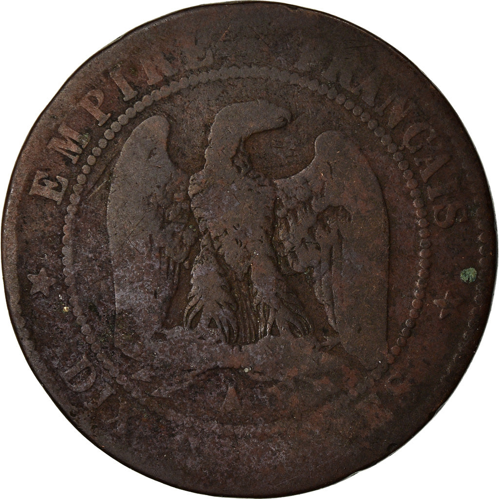 Münze, Frankreich, Napoleon III, Napoléon III, 10 Centimes, 1856, Paris, S
