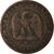 Moneda, Francia, Napoleon III, Napoléon III, 10 Centimes, 1855, Rouen, BC