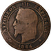 Moneta, Francja, Napoleon III, Napoléon III, 10 Centimes, 1864, Strasbourg