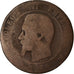 Moneta, Francia, Napoleon III, 10 Centimes, 1856, Lille, B+