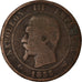 Coin, France, Napoleon III, Napoléon III, 10 Centimes, 1855, Lille, F(12-15)