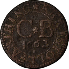 United Kingdom , Farthing, Farthing Bristol, 1662, S+, Kupfer
