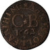 United Kingdom , Farthing, Farthing Bristol, 1662, S+, Kupfer