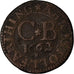 United Kingdom , Farthing, Farthing Bristol, 1662, VF(30-35), Copper