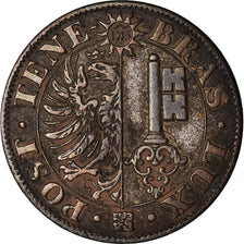 Moneta, CANTONI SVIZZERI, GENEVA, 5 Centimes, 1840, Bern, BB, Biglione, KM:131