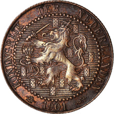 Moneta, Paesi Bassi, Wilhelmina I, Cent, 1901, MB+, Bronzo, KM:131